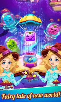 Witch Match 3 - Candy World Puzzle Screen Shot 0