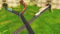 भारतीय ट्रेन रेसिंग खेलों 3 डी - मल्टीप्लेयर Screen Shot 4