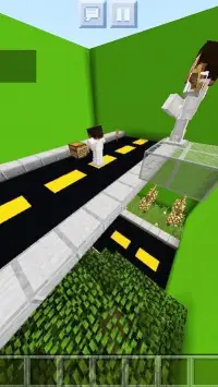 Challenges on Survival (1 HP).Parkour MCPE map Screen Shot 5