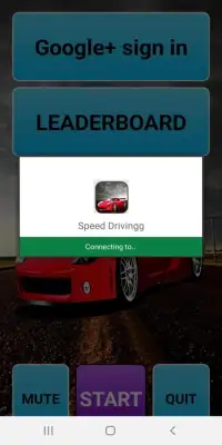 Speed Drivingg Screen Shot 0