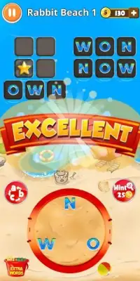Words on Beach - Best Word Game for Holidays Screen Shot 17