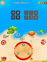 Words on Beach - Best Word Game for Holidays Screen Shot 8
