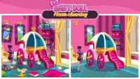 Baby Doll House Cleaning - Home cleanup game Screen Shot 0