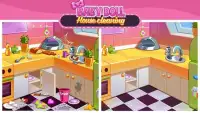 Baby Doll House Cleaning - Home cleanup game Screen Shot 2