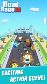 Road Rage 3D : Fastlane Game Screen Shot 4