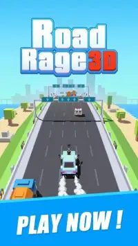 Road Rage 3D : Fastlane Game Screen Shot 0