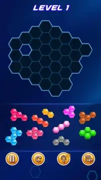 Hexa Square Puzzle Screen Shot 1