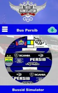Livery Bussid Persib Bandung Screen Shot 2