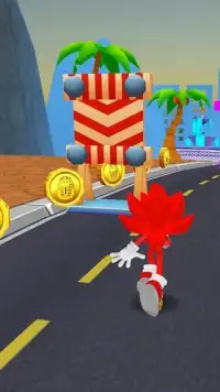 Sonic Red Subway Adventure: Dash Surf Runners 3D Screen Shot 0