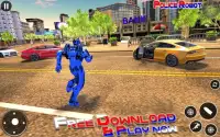 Police Cop Super Speed Hero Crime Game: War Robot Screen Shot 9