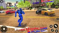 Police Cop Super Speed Hero Crime Game: War Robot Screen Shot 17