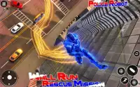 Police Cop Super Speed Hero Crime Game: War Robot Screen Shot 15