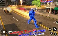Police Cop Super Speed Hero Crime Game: War Robot Screen Shot 13