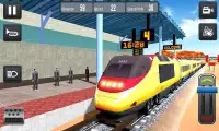 Train Driving Simulator 2019 - Railway Crossing 3D Screen Shot 2