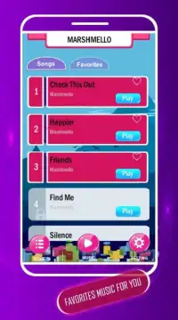Marshmello Piano Tiles Screen Shot 3