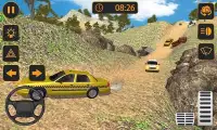 Village Taxi Game - Hill Climb Race Screen Shot 2