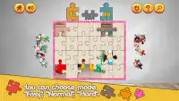 Cartoon jigsaw puzzle game for toddlers Screen Shot 4