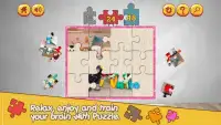 Cartoon jigsaw puzzle game for toddlers Screen Shot 7