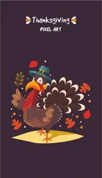 Thanksgiving Pixel Art Screen Shot 4