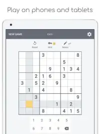Sudoku: free brain training Screen Shot 1