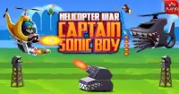 Captain Sonic Boy - Helicopter War Screen Shot 6