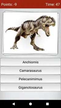 Dinosaurs Quiz Screen Shot 7