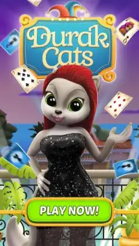 Durak Cats - 2 Player Card Game Screen Shot 2