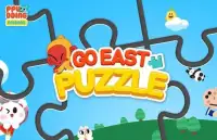 Go East! Puzzle for kids Screen Shot 0