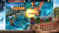 Forge of Glory: Match3 MMORPG & Action Puzzle Game Screen Shot 1