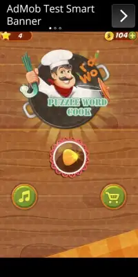 Puzzle Word Cook Screen Shot 0