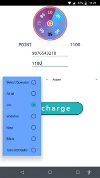 Recharge Spin - Earning Money Screen Shot 2