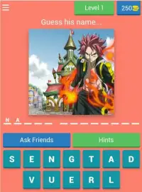 Fairy Tail Characters Quiz Screen Shot 6