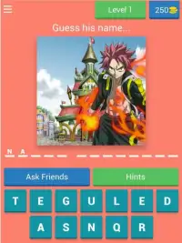 Fairy Tail Characters Quiz Screen Shot 15