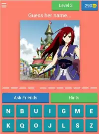 Fairy Tail Characters Quiz Screen Shot 0