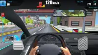 Racing in car Screen Shot 0
