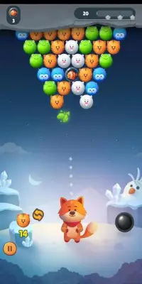 Ultimate Bubble Pet Shooter Screen Shot 2