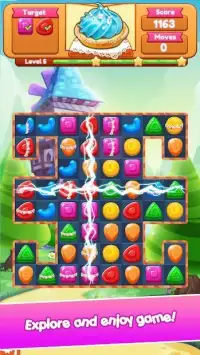 Candy Cookies - Crush Screen Shot 1