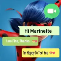 Chat With Ladybug Superhero Screen Shot 0