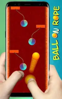 Ball On The Rope Screen Shot 1