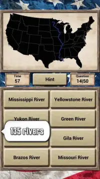 USA Geography - Quiz Game Screen Shot 6