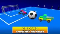 Hyper Rush Ball: Cartoon Car Football Challenge Screen Shot 1