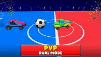 Hyper Rush Ball: Cartoon Car Football Challenge Screen Shot 3
