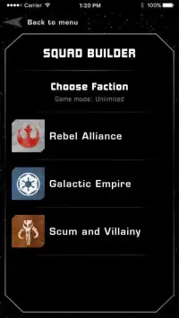 X-Wing Squad Builder by FFG Screen Shot 5