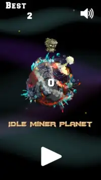 Idle Miner Planet Screen Shot 1