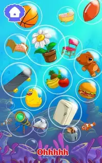 Bubble Pop games for babies - Fish games * Screen Shot 0