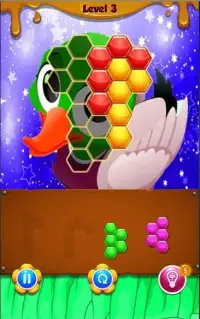 Duck Hexagon Block Puzzle Screen Shot 1