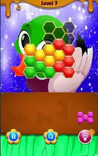 Duck Hexagon Block Puzzle Screen Shot 4