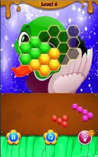 Duck Hexagon Block Puzzle Screen Shot 0