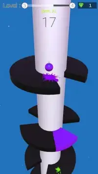3D Ball Helix Jumping Game - Free Helix Tower Jump Screen Shot 6