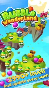 Bubble Wonderland: bubble shooter, shooting games Screen Shot 1